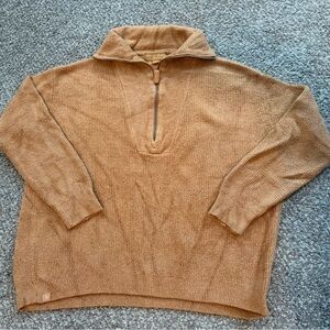 Barefoot Dreams Cozychic Lite Women’s Half Zip Hi-Low Pullover Sweater